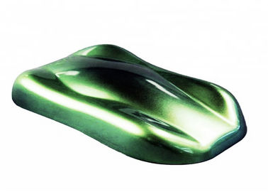 Chine Poudre de colorant de perle de vert vert, poudre de mica verte pour le moulage par injection de peinture fournisseur